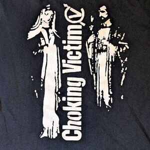 Punk rock band T-Shirt, small, black and white